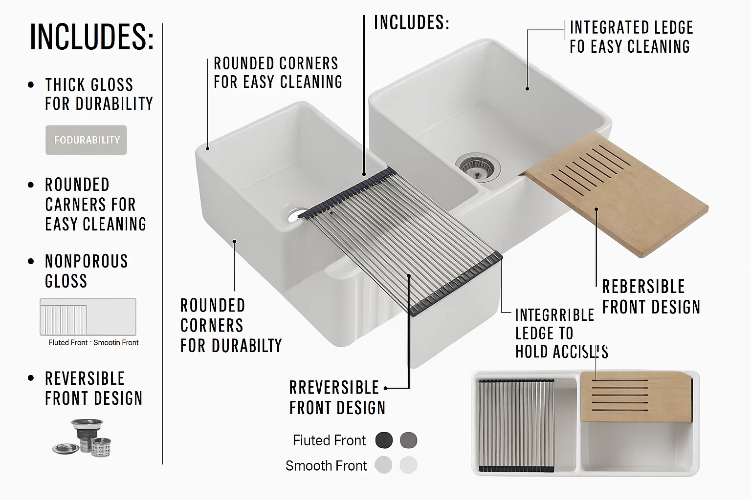 Fireclay Sink